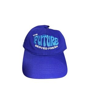 The Future Served Fresh Hat Cap Purple OSFM Adjustable Baseball Casual